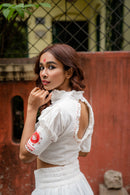 Shvet Victorian Handloom Blouse