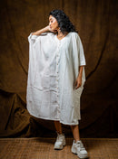 SHVET- FULL KAFTAN | Sustainable Fashion | Prathaa