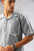 Palm Resort Collar Shirt
