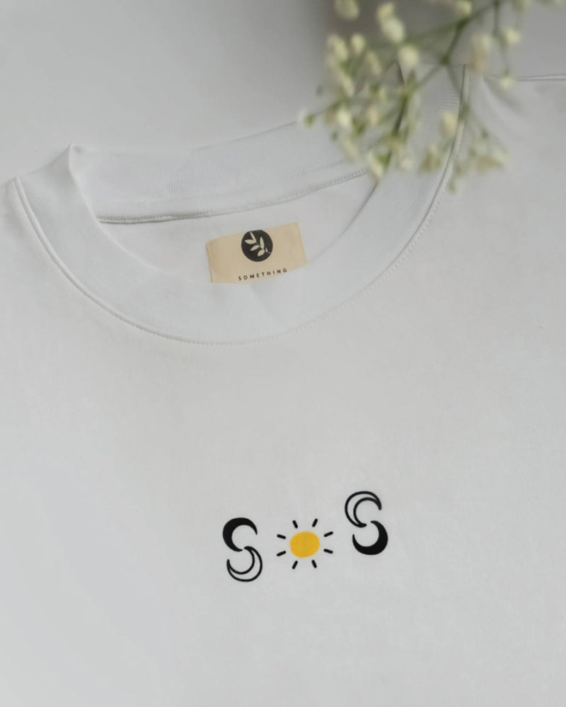 Something Sustainable  Celestial SOS Organic Cotton T-shirt