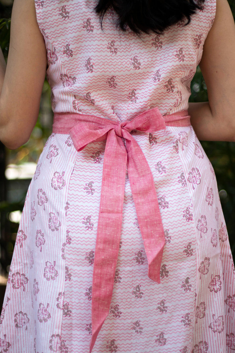 Vegan Dress for Women in Lotus Pink