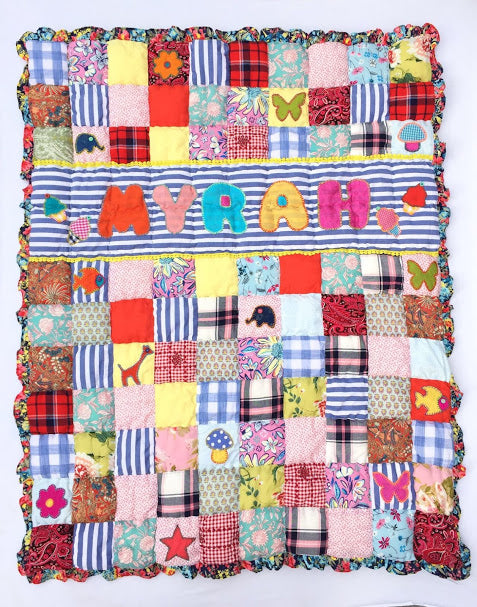 Use Me Works Baby Quilt
