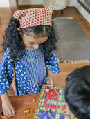 Prathaa Natkhat 100% Cotton Girls Frock