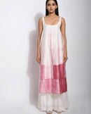 The Loom Art  Dreamy Canvas Long Chanderi Silk Top