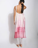 The Loom Art  Dreamy Canvas Long Chanderi Silk Top