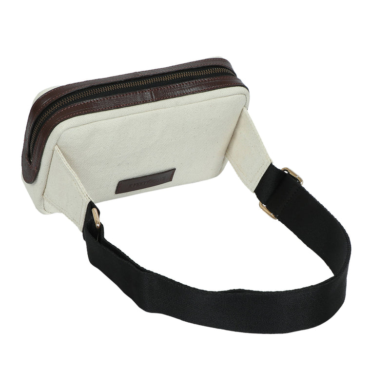 X Feet Above Ethically Made Rigel Canvas Belt Bag
