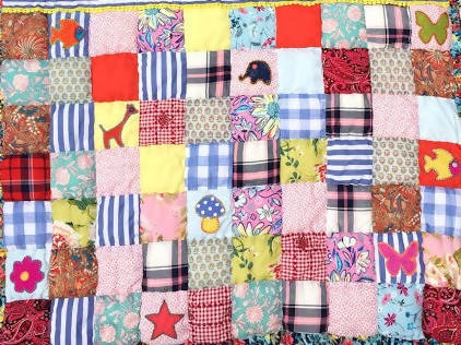 Use Me Works Baby Quilt