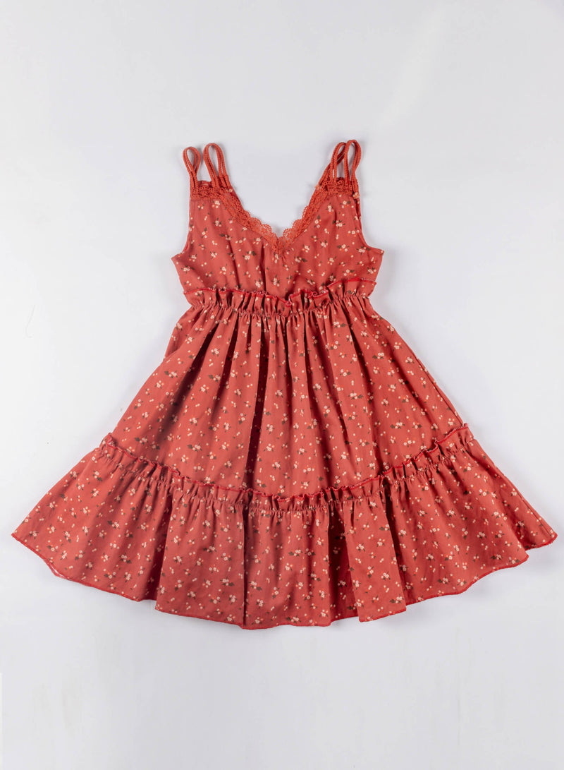 Organic cotton Giselle Girl's Printed Dress