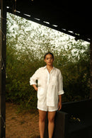 Linen Safari Shorts