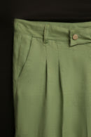 Neocloco 100% Cotton Double-Pleated Trousers