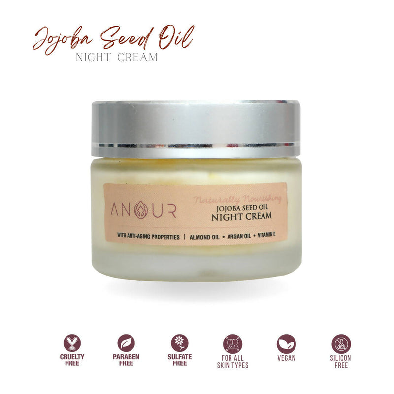 Anour Jojoba Seed Oil Night Cream