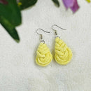 Saanjh Boho Chic Macrame Earrings Pipa Knot