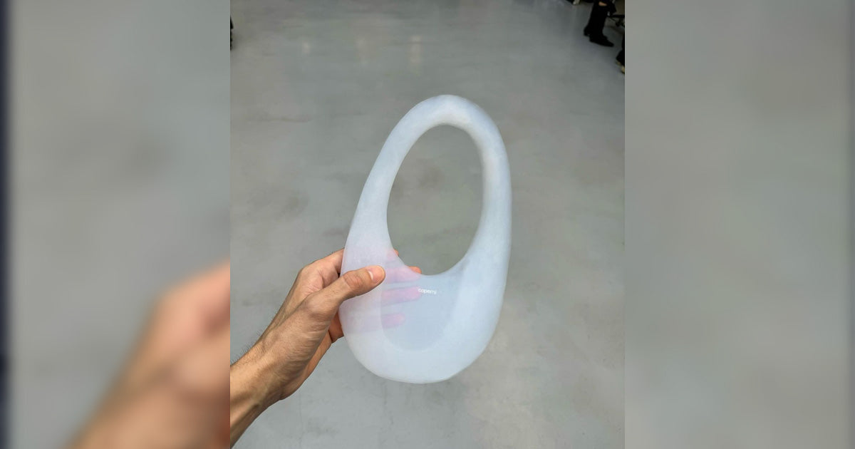 The Futuristic Sustainable Bag - Coperni Air Swipe Bag made of 99