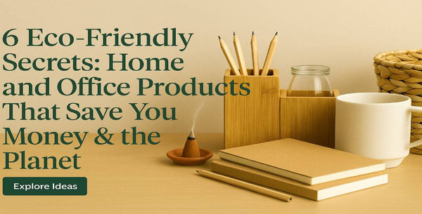 6 Eco-Friendly Secrets: Home and Office Products That Save You Money & the Planet