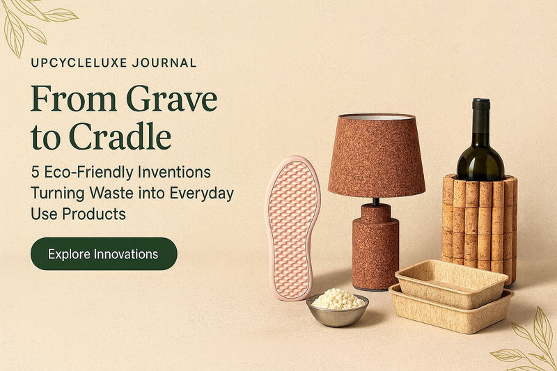 From Grave to Cradle: 5 Latest Eco-Friendly Inventions Turning Waste into Everyday Use Products