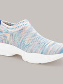 Roar For Good Multi Coloured Slip on Shoes for Women | Soft Cushion Insole, Slip-Resistance, Dynamic Feet Support & Arch Support | Made from recycled PET bottles | Fashionable & Stylish