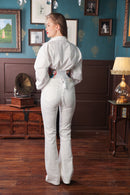 Label Muslin Strokes Corset Shirt