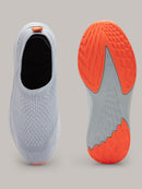 Roar For Good Grey Slip on Shoes for Men | Soft Cushion Insole, Slip-Resistance, Dynamic Feet Support & Arch Support | Made from recycled PET bottles