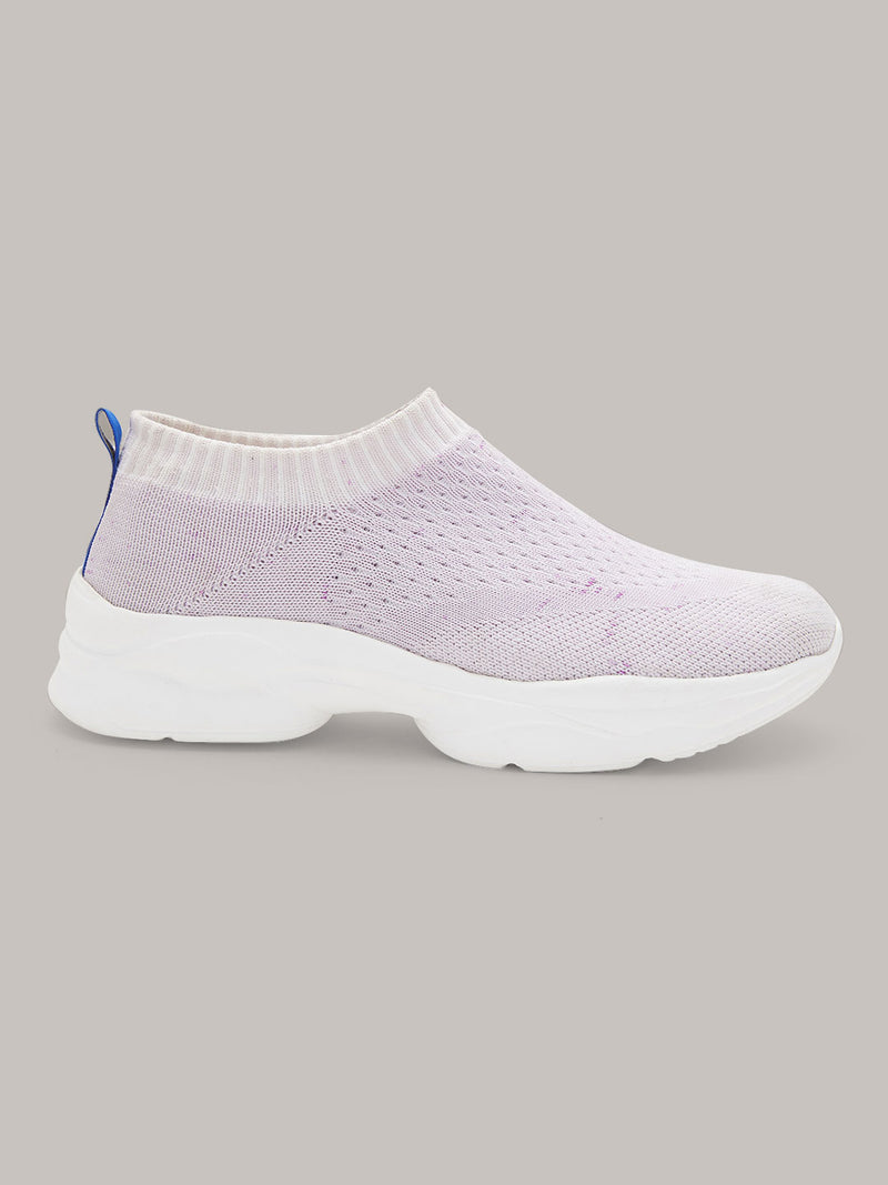 Roar For Good Peach Lilac Shoes for Women | Soft Cushion Insole, Slip-Resistance, Dynamic Feet Support & Arch Support | Made from recycled PET bottles | Fashionable & Stylish