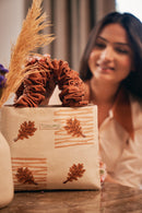 Block Printed Tote Bag