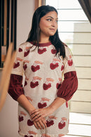 The Conscious Closet Congo Brown Gusty Mindful Short Detachable Dress