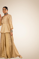 Rj Label Golden Grace Skirt Organic Katan Ghicha Silk Women