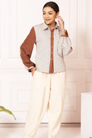 Rj Label Aath Taka Shirt Kala Cotton Women