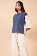 Rj Label Bermuda Offwhite Pants Organic Kala Cotton Women