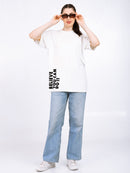 Women Oversized Bamboo T-Shirt – Soft, Breathable & Sustainable