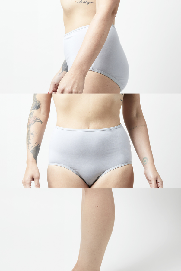 Nude & Not Organic High-rise Hipster (Ice Grey, Pack of 2)