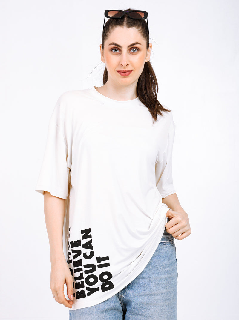 Unisex Oversized Bamboo T-Shirt | Gen Z Streetwear | Sustainable, Breathable & Ultra-Soft