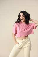 Carbontree Bamboo Women Wild Rose Boxy Tee