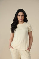 Carbontree Women Sand Tencel Tee