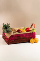 GreenKraft Blush Handcrafted Bamboo Tray - Set of 2