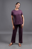 Carbontree Women Plum Bamboo Tee