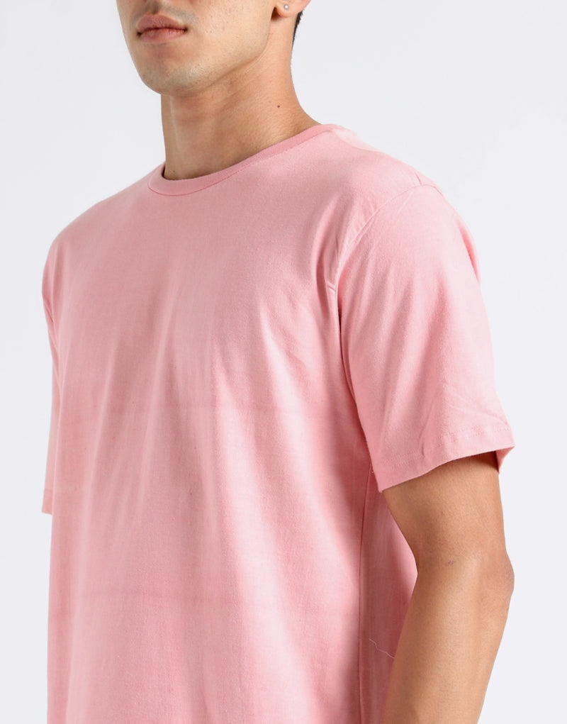 Livbio Organic Cotton & Naturally Dyed Light  Men's Pink T-shirt