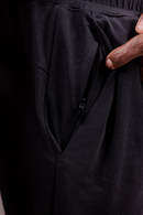 Carbontree Organic Cotton Men Carbon Black Men'S Multi-Utility Joggers