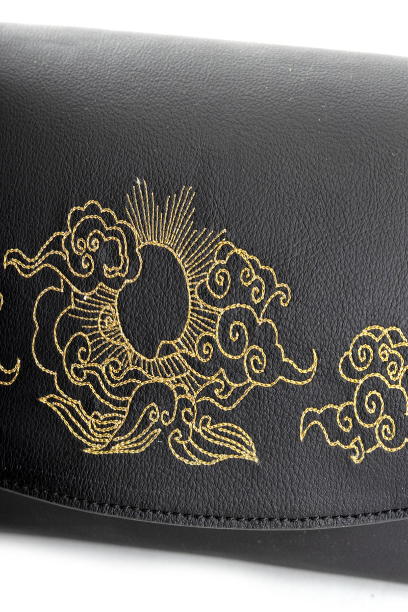 Green Hermitage Nyx Vegan Leather Duffle/Bowler Bag