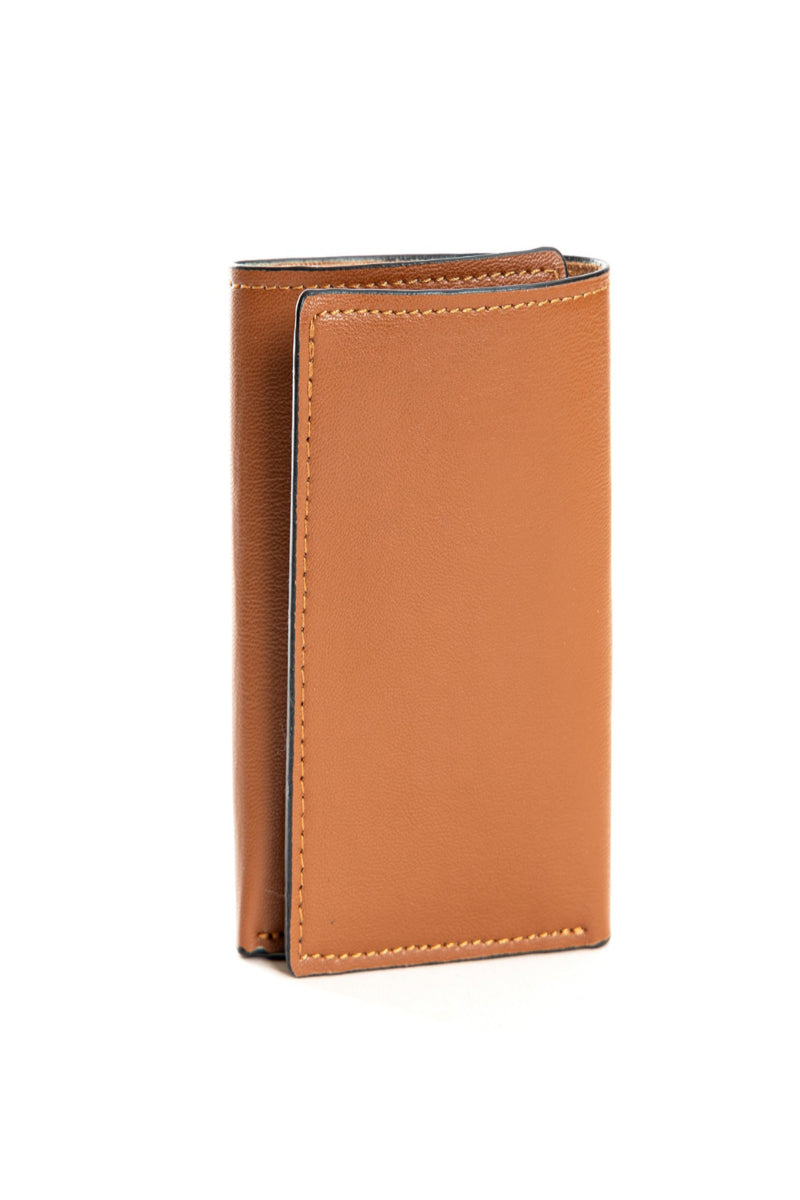 Green Hermitage Oxylus Vegan Leather Men's Wallet (Gingerbread)