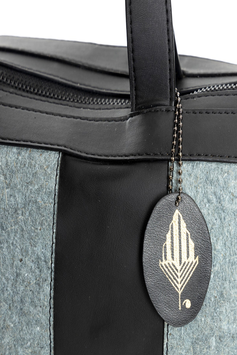 Green Hermitage Chloris Vegan Leather Duffle/Bowler Bag