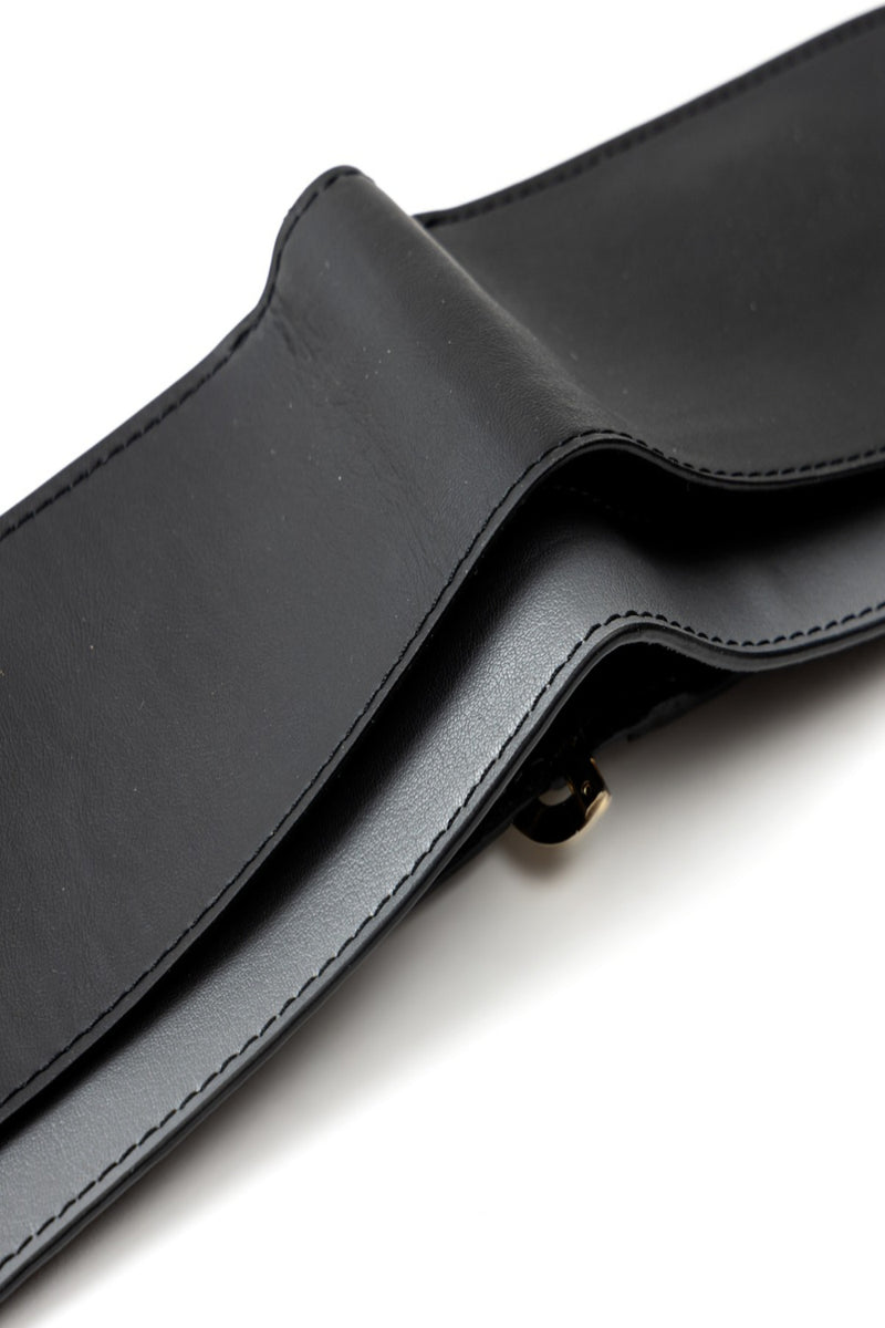 Green Hermitage Zeus Vegan Leather Men's Wallet (Black & Grey)