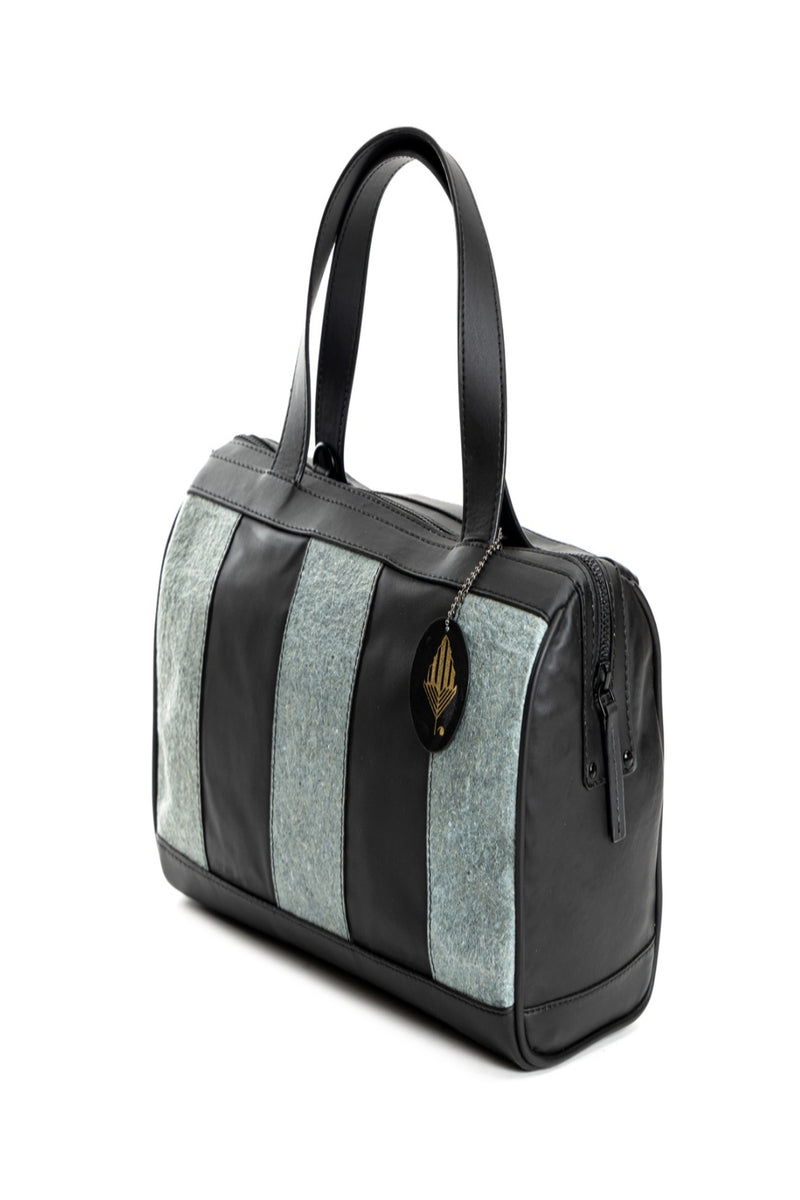 Green Hermitage Chloris Vegan Leather Duffle/Bowler Bag