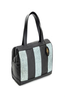 Green Hermitage Chloris Vegan Leather Duffle/Bowler Bag