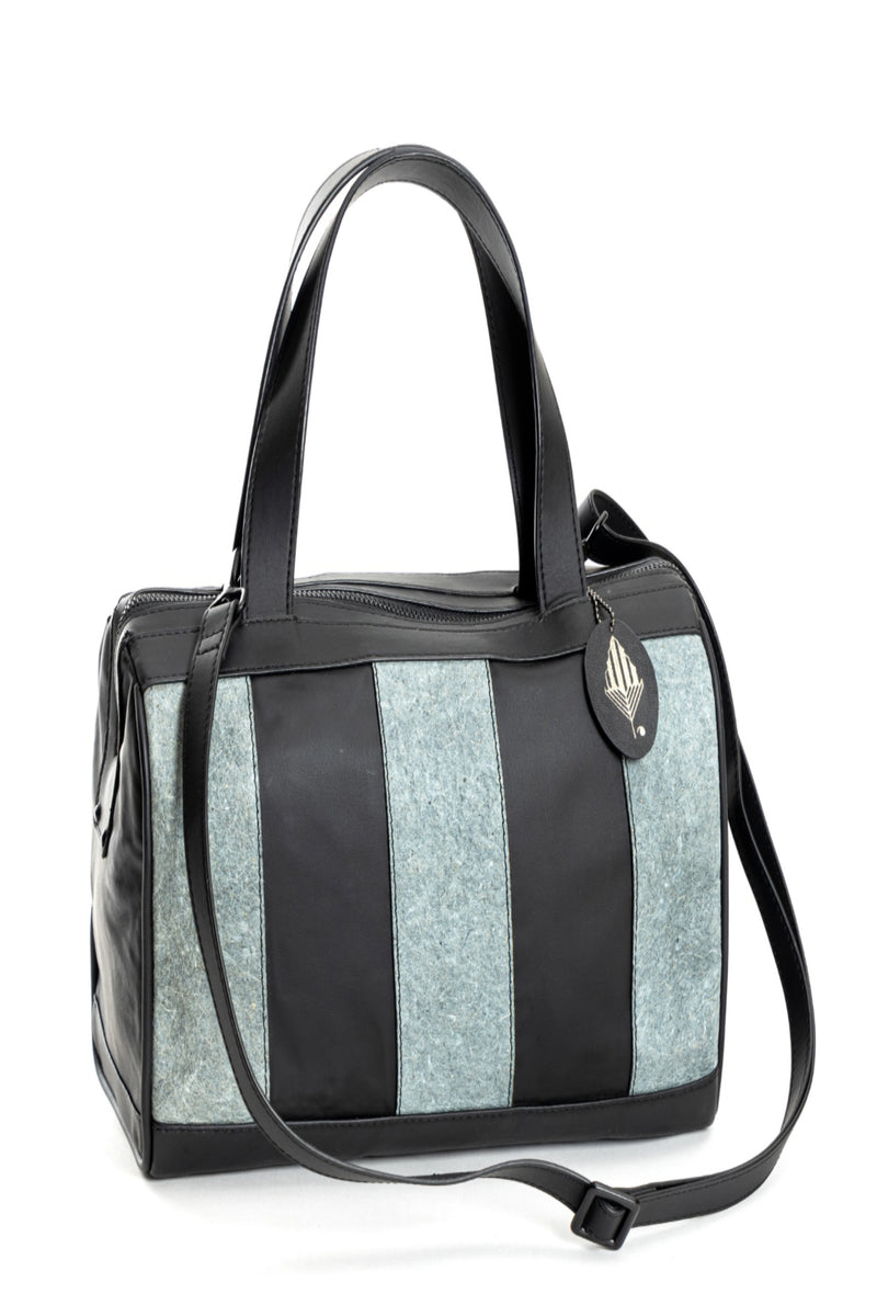 Green Hermitage Chloris Vegan Leather Duffle/Bowler Bag