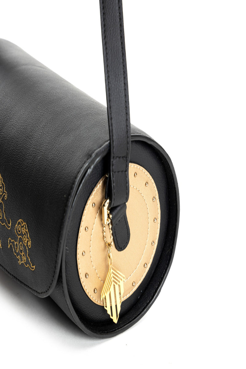 Green Hermitage Nyx Vegan Leather Duffle/Bowler Bag