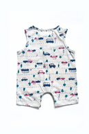 Momokos - 100% Organic Cotton Tiny Traveler Romper