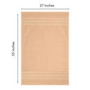 Bamboo Bath Towel – Ultra Soft, Quick Dry & Eco-Friendly Luxury Care | Beibge