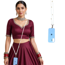 JOD Cotton White Phone Sling & Cross Body Phone Straps