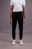 Carbontree Organic Cotton Men Carbon Black Men'S Multi-Utility Joggers