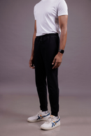 Carbontree Organic Cotton Men Carbon Black Men'S Multi-Utility Joggers